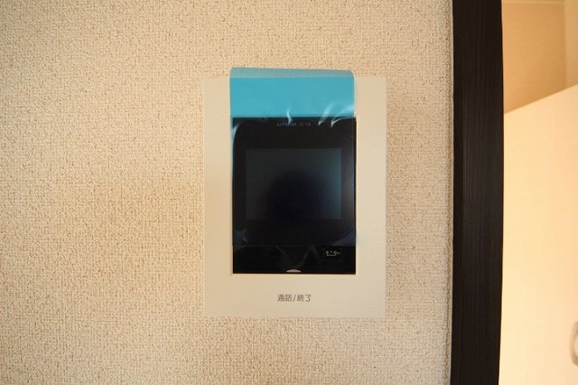 セキュリティ　モニター付きインターホンです