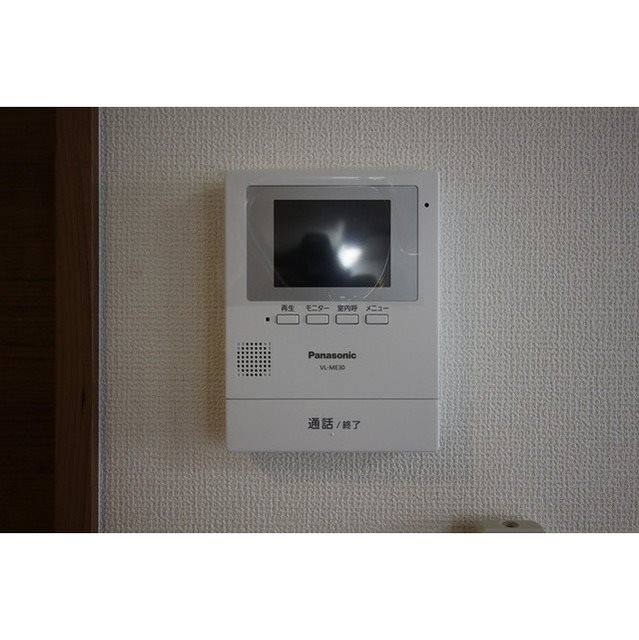 セキュリティ　TVインターホン付きで安心です。