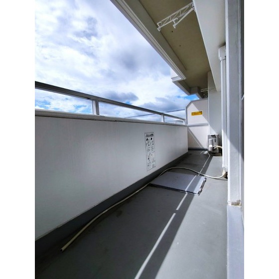 バルコニー　南面日当たり良好です