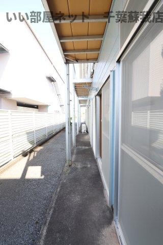 バルコニー　広々としたバルコニーです