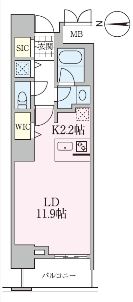 ロイヤルパークスタワー南千住の間取り
