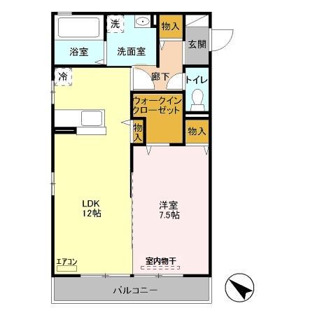 サンクレストの間取り
