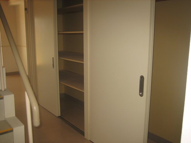 収納　前回募集時の写真です。