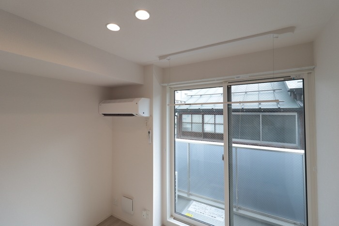 その他設備　室内物干し