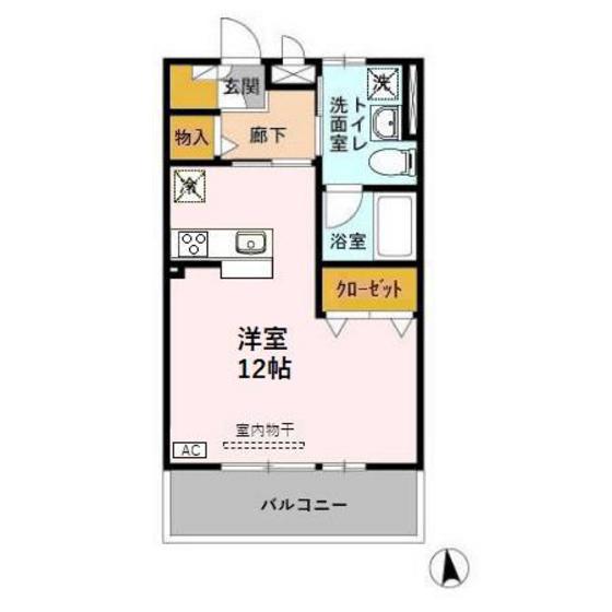 Ｍ’ｓハイムの間取り