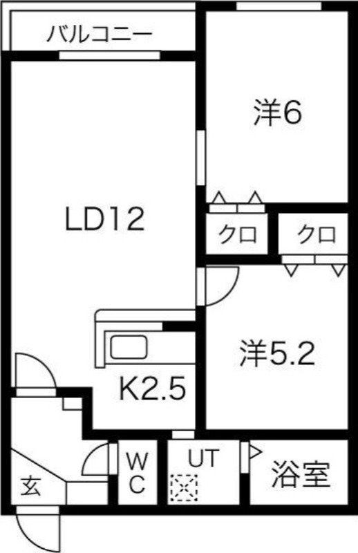 リヒトラーレ環状通東の間取り