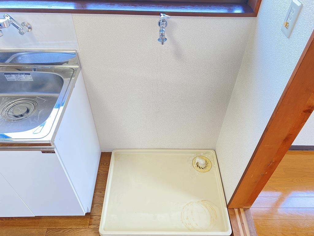 その他設備　室内洗濯機置き場があります！