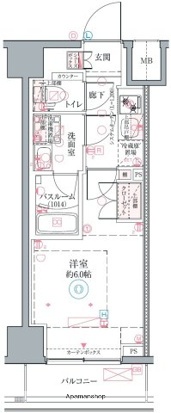クレヴィスタ横浜関内IIの間取り写真
