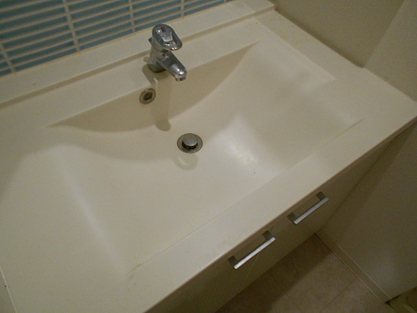 洗面設備　※別部屋の参考写真です。