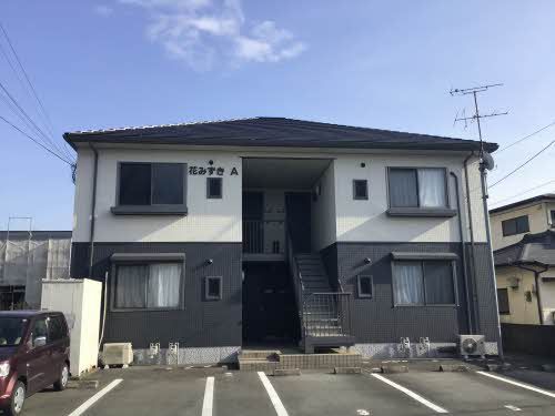 建物外観　駐車場２台付きです♪積水ハウス施工の賃貸住宅【シャーメゾン…