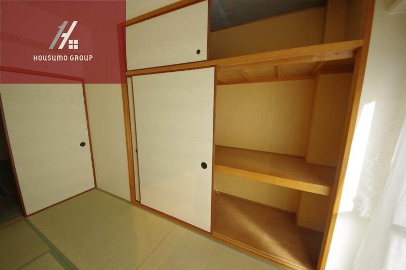 収納　たっぷりとした収納スペースです