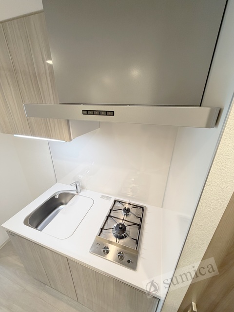 キッチン　２口システムキッチンでお料理楽しく♪♪