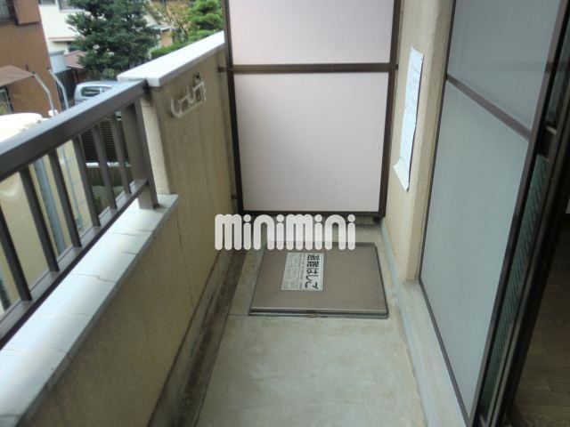 バルコニー　明るいベランダ！