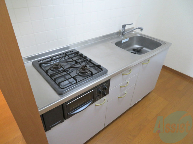 キッチン　広々としたキッチンなのでお料理好きの方にもおすすめ。