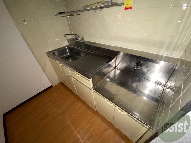 キッチン　キッチンは調理スペースもしっかりあっていいですね～