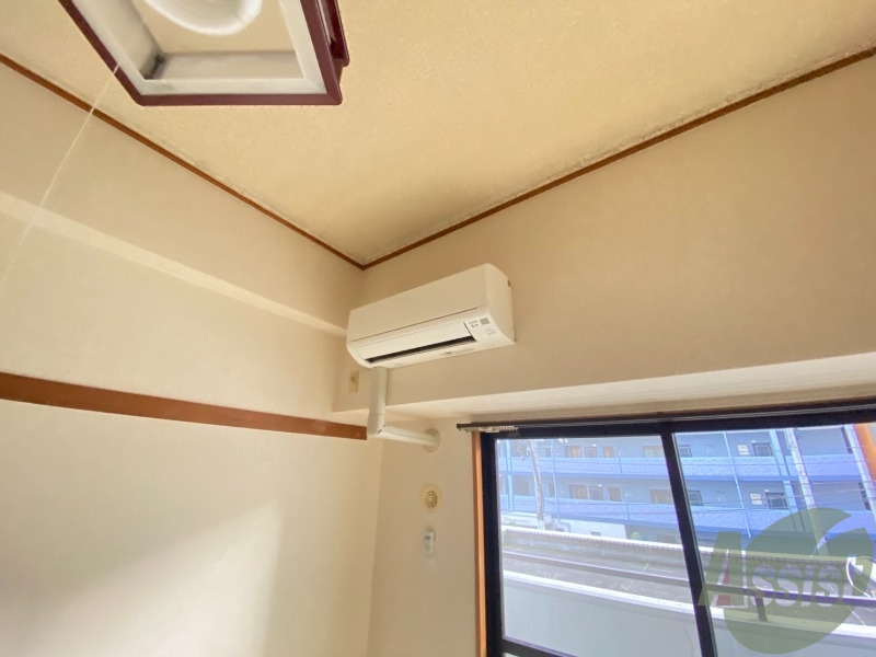 その他設備　エアコンが付いているので夏も冬も快適ですね～