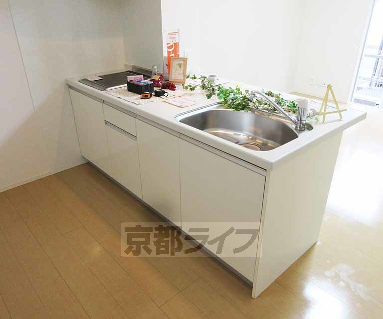 キッチン　大きなキッチン