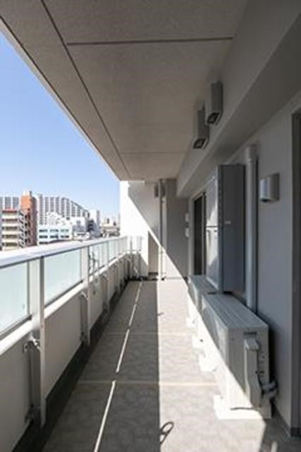 バルコニー　落ち着いた時間を過ごせるバルコニーです