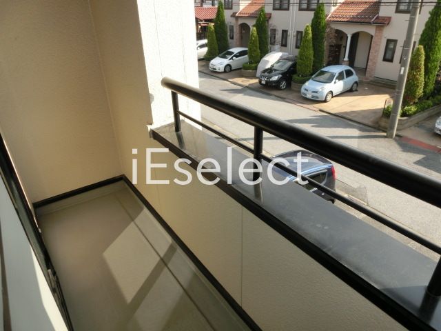 バルコニー　風通しの良いバルコニー。