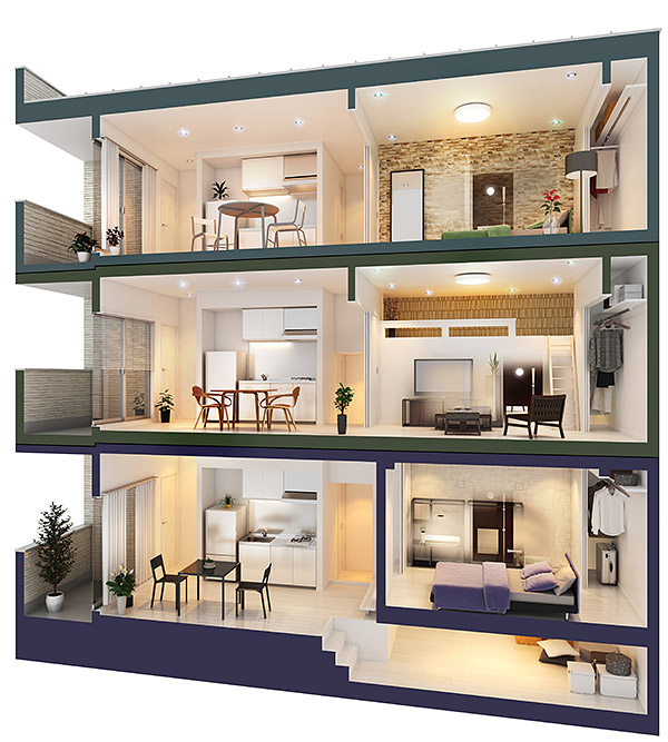 建物外観　※イメージ画像です