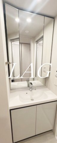 洗面設備　洗面台です。