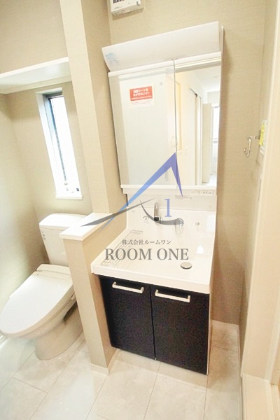 洗面設備　洗面台です。