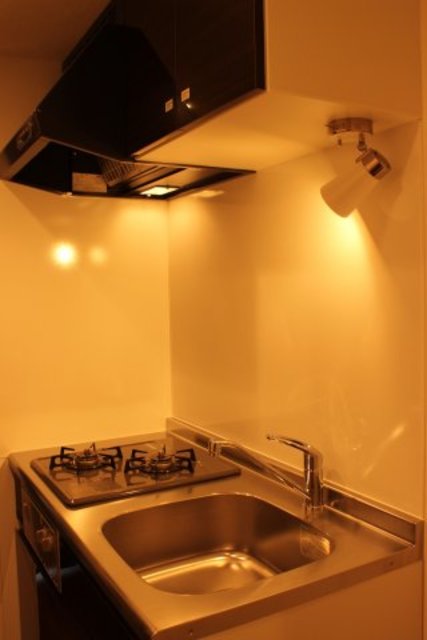 キッチン　2口ガスコンロ