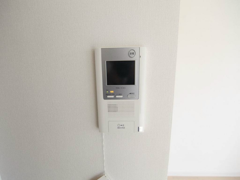 セキュリティ　ＴＶモニター付インターホン　オートロック開錠出来ます