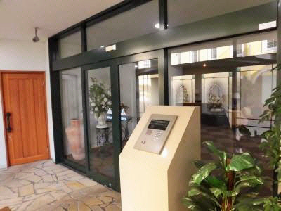 エントランス　エントランス部分