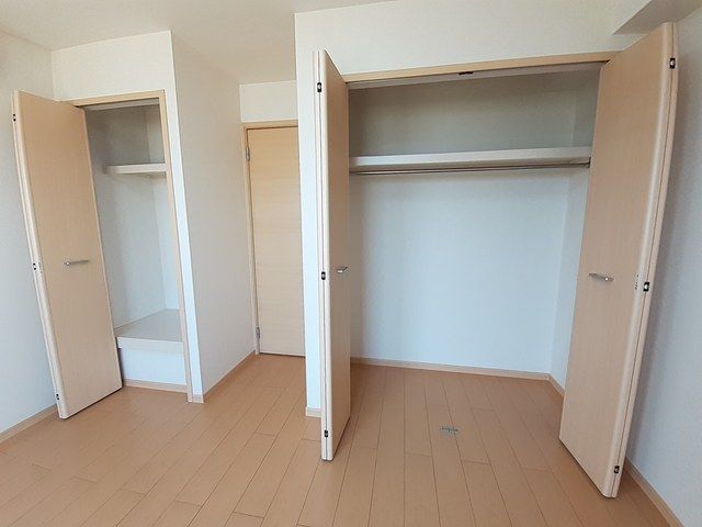 収納　十分な収納スペースがあります