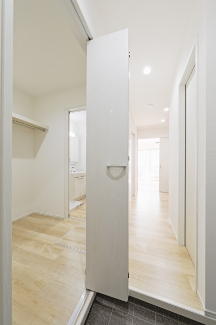 玄関　毎日通る玄関はこちらです