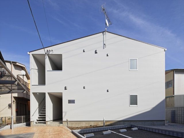 建物外観　落ち着いた雰囲気の外観です