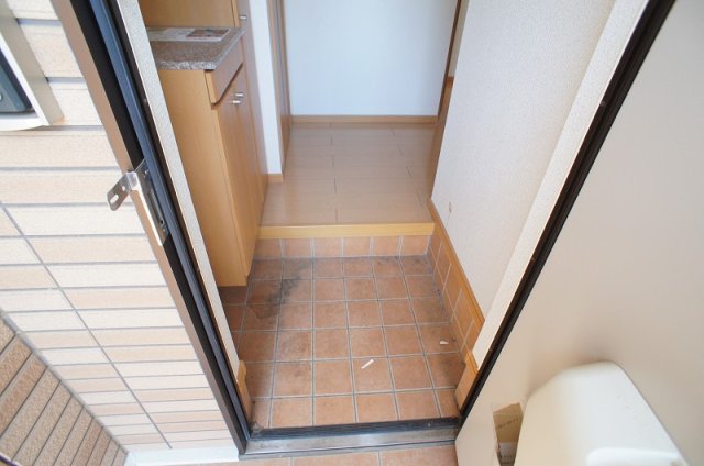 玄関　毎日通る玄関はこちらです