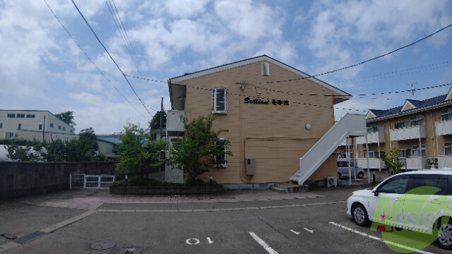 建物外観　宮城野区岡田字明伸東４－１、Ｂｒｉｌｌｉａｎｔ壱番館