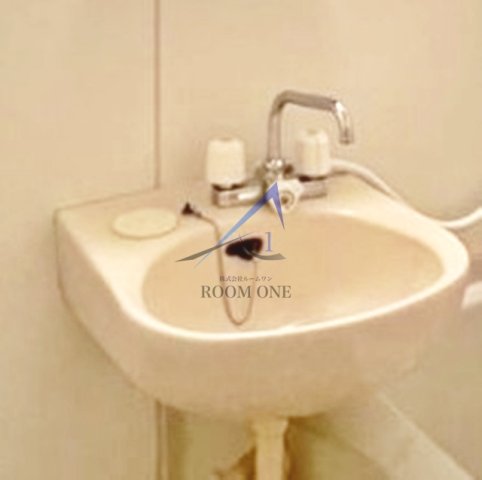 洗面設備　洗面台です。