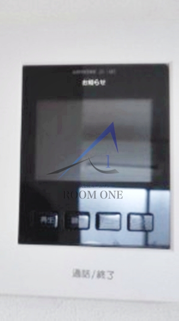 セキュリティ　モニター付きインターホンです。