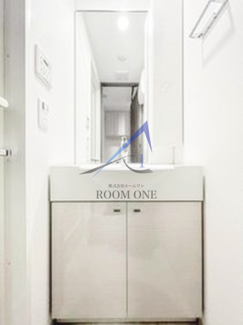 洗面設備　洗面台です。