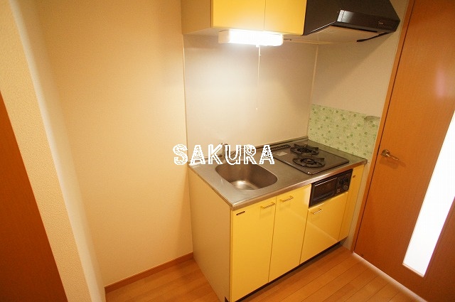 キッチン　自炊をされる方に嬉しい2口コンロ♪