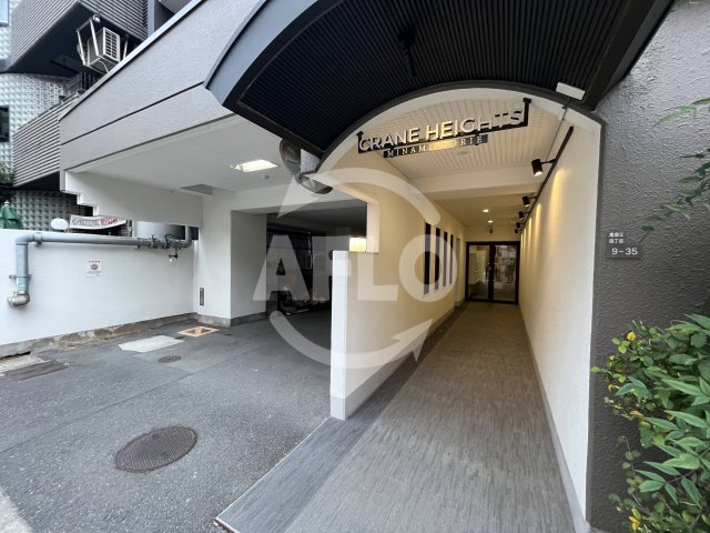 エントランス　クレインハイツ南堀江　エントランス