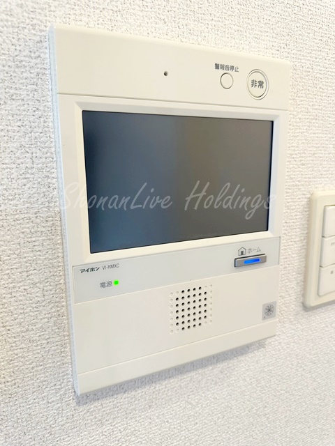 セキュリティ　モニタ付きインターホンで安心♪