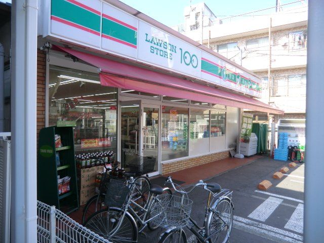 コンビニ　ローソンストア１００志木本町店（コンビニ）まで477m