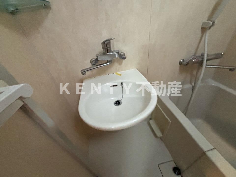 洗面設備　使いやすい洗面所です