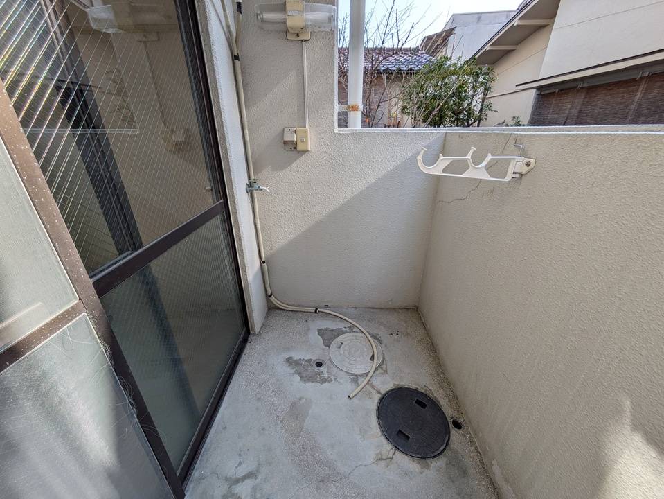 洗面設備　洗濯機置場