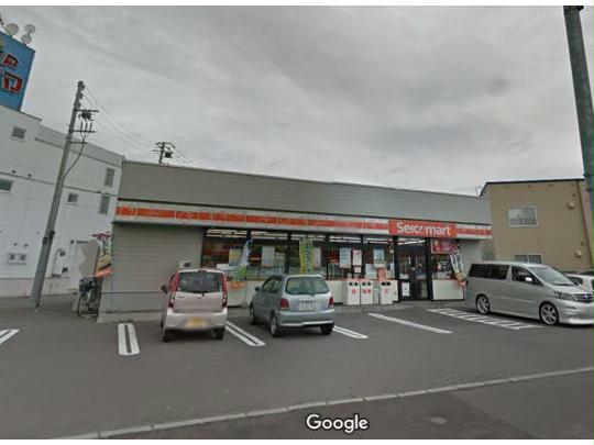 コンビニ　セイコーマート函館富岡店（コンビニ）まで454m