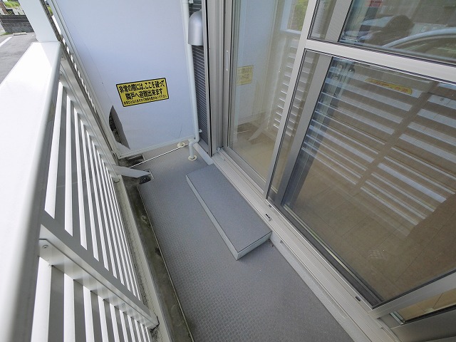 バルコニー　バルコニー付きです