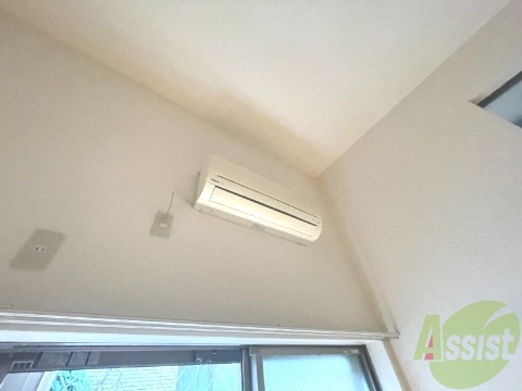 その他設備　エアコンが設置してありますので、寒暖対策もばっちり。