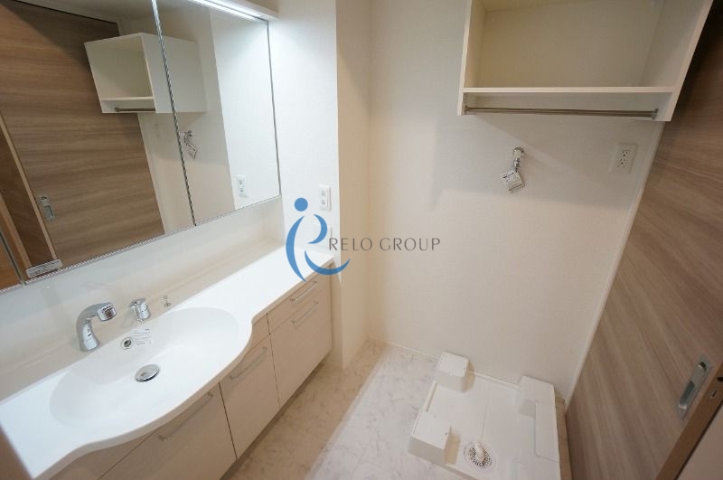 洗面設備　※別のＤ－ｒｏｏｍの新築時の写真です。