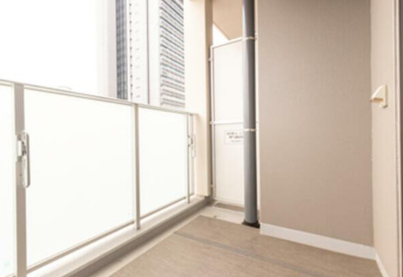 バルコニー　※別部屋の参考写真です。