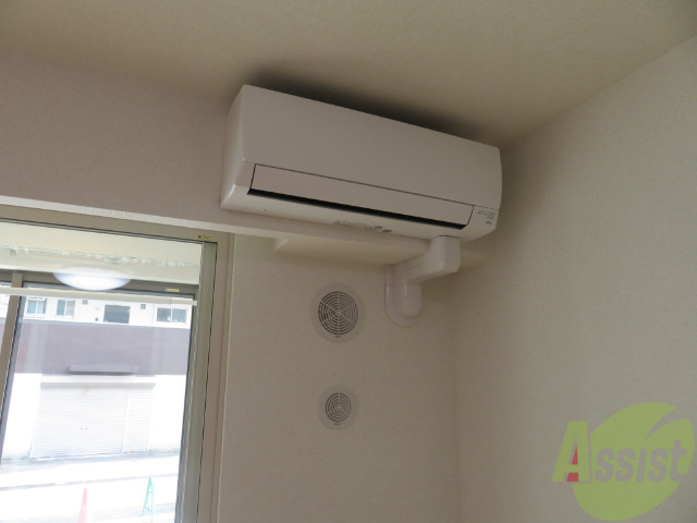 その他設備　エアコンが設置されているので、入居日から利用できます。