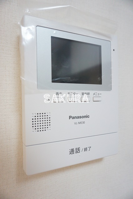 セキュリティ　安心のモニター付きインターホンです♪